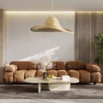 GLOBOSTAR® ESPARGOS 02214 Boho Κρεμαστό Φωτιστικό Οροφής με Ντουί 1 x E27 AC 220-240V IP20 - Μπεζ - Μ70 x Π70 x Υ35cm - Image 10