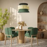 GLOBOSTAR® SAIGE 01916 Boho Κρεμαστό Φωτιστικό Οροφής με Ντουί 1 x E27 AC 220-240V IP20 - Πολύχρωμο - Μ50 x Π50 x Υ36cm - Image 11