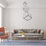 GLOBOSTAR® KIBOO-TRIO 60931 Μοντέρνο Κρεμαστό Φωτιστικό Οροφής LED 90W 10350lm 360° AC 220-240V IP20 Ρυθμιζόμενο Λευκό CCT με Χειριστήριο από 2700K έως 6000K Dimmable - Lumileds SMD Chip - Μαύρο Ματ - Μ60 x Π60 x Υ80cm - 3 Χρόνια Εγγύηση - Image 12