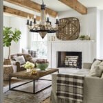 GLOBOSTAR® PENNSYLVANIA 00542 Vintage Κρεμαστό Φωτιστικό Οροφής με Ντουί 8 x E14 AC 220-240V IP20 - Μαύρο & Μπεζ - Μ64 x Π64 x Υ63cm - Image 14