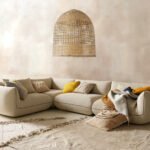 GLOBOSTAR® BORA-BORA 01735 Boho Κρεμαστό Φωτιστικό Οροφής με Ντουί 1 x E27 AC 220-240V IP20 - Μπεζ - Μ42 x Π42 x Υ44cm - Image 12