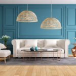 GLOBOSTAR® COMORES 01727 Boho Κρεμαστό Φωτιστικό Οροφής με Ντουί 1 x E27 AC 220-240V IP20 - Μπεζ - Μ40 x Π40 x Y20cm - Image 12