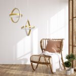 GLOBOSTAR® ROSE 61066 Μοντέρνο Κρεμαστό Φωτιστικό Οροφής LED 22W 2640lm 300° AC 220-240V IP20 Ρυθμιζόμενο Λευκό CCT με On/Off 2700K/4500K/6000K - Lumileds SMD Chip - Χρυσό Βούρτσας - Μ24 x Π22 x Υ24cm - 3 Χρόνια Εγγύηση - Image 12