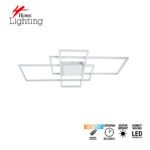SE LED 4 TESSERA WHITE 58*32*10cm 3CCT WITH MEMORY IP20 28W 2 YEARS WARRANTY