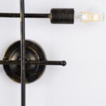 GLOBOSTAR® PIPING 00663 Vintage Φωτιστικό Τοίχου - Απλίκα με Ντουί 4 x E27 AC 220-240V IP20 - Μπρούτζινο - Μ40 x Π9 x Υ52cm - Image 6