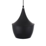 GLOBOSTAR® SHANGHAI 01025-A Μοντέρνο Κρεμαστό Φωτιστικό Οροφής με Ντουί 1 x E27 AC 220-240V IP20 - Μαύρο & Χρυσό - Μ24 x Π24 x Υ30cm - Image 7