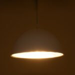 GLOBOSTAR® CHIME 01030 Μοντέρνο Κρεμαστό Φωτιστικό Οροφής με Ντουί 1 x E27 AC 220-240V IP20 - Λευκό - Μ30 x Π30 x Υ16cm - Image 3