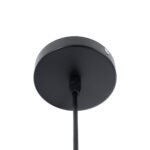 GLOBOSTAR® LUNE 01341 Μοντέρνο Κρεμαστό Φωτιστικό Οροφής με Ντουί 1 x E27 AC 220-240V IP20 - Μαύρο & Χρυσό - Μ40 x Π40 x Υ20cm - Image 10