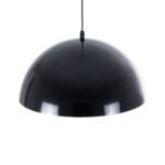 GLOBOSTAR® LUNE 01341 Μοντέρνο Κρεμαστό Φωτιστικό Οροφής με Ντουί 1 x E27 AC 220-240V IP20 - Μαύρο & Χρυσό - Μ40 x Π40 x Υ20cm - Image 7