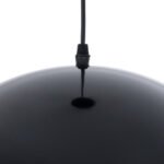 GLOBOSTAR® LUNE 01341 Μοντέρνο Κρεμαστό Φωτιστικό Οροφής με Ντουί 1 x E27 AC 220-240V IP20 - Μαύρο & Χρυσό - Μ40 x Π40 x Υ20cm - Image 9