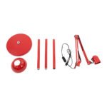 GLOBOSTAR® AUDREY 01470 Vintage Επιδαπέδιο Φωτιστικό με Ντουί 1 x E27 AC 220-240V IP20 - Κόκκινο - Μ15 x Π15 x Υ190cm - Image 11