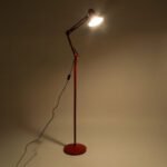 GLOBOSTAR® AUDREY 01470 Vintage Επιδαπέδιο Φωτιστικό με Ντουί 1 x E27 AC 220-240V IP20 - Κόκκινο - Μ15 x Π15 x Υ190cm - Image 3