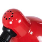 GLOBOSTAR® STUDENT 01535 Μοντέρνο Επιτραπέζιο Φωτιστικό Πορτατίφ με Ντουί 1 x E27 AC 220-240V IP20 - Κόκκινο & Μαύρο - Μ12 x Π12 x Υ32cm - Image 7