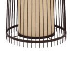 GLOBOSTAR® AZORES 01756 Boho Επιδαπέδιο Φωτιστικό με Ντουί 1 x E27 AC 220-240V IP20 - Καφέ & Μπεζ - Μ40 x Π40 x Υ150cm - Image 7