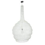 GLOBOSTAR® KENTUCKY 01886 Vintage Κρεμαστό Φωτιστικό Οροφής με Ντουί 1 x E27 AC 220-240V IP20 - Λευκό - Μ90 x Π90 x Υ150cm - Image 4