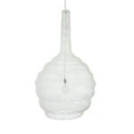 GLOBOSTAR® KENTUCKY 01886 Vintage Κρεμαστό Φωτιστικό Οροφής με Ντουί 1 x E27 AC 220-240V IP20 - Λευκό - Μ90 x Π90 x Υ150cm - Image 5