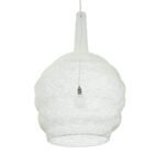 GLOBOSTAR® KENTUCKY 01886 Vintage Κρεμαστό Φωτιστικό Οροφής με Ντουί 1 x E27 AC 220-240V IP20 - Λευκό - Μ90 x Π90 x Υ150cm - Image 6