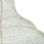 GLOBOSTAR® KENTUCKY 01886 Vintage Κρεμαστό Φωτιστικό Οροφής με Ντουί 1 x E27 AC 220-240V IP20 - Λευκό - Μ90 x Π90 x Υ150cm - Image 9