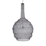 GLOBOSTAR® KENTUCKY 01887 Vintage Κρεμαστό Φωτιστικό Οροφής με Ντουί 1 x E27 AC 220-240V IP20 - Καφέ - Μ90 x Π90 x Υ150cm - Image 5