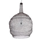 GLOBOSTAR® KENTUCKY 01887 Vintage Κρεμαστό Φωτιστικό Οροφής με Ντουί 1 x E27 AC 220-240V IP20 - Καφέ - Μ90 x Π90 x Υ150cm - Image 6