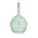 GLOBOSTAR® KENTUCKY 01888 Vintage Κρεμαστό Φωτιστικό Οροφής με Ντουί 1 x E27 AC 220-240V IP20 - Τιρκουάζ - Μ90 x Π90 x Υ150cm - Image 5