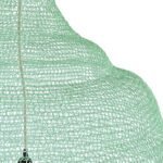 GLOBOSTAR® KENTUCKY 01888 Vintage Κρεμαστό Φωτιστικό Οροφής με Ντουί 1 x E27 AC 220-240V IP20 - Τιρκουάζ - Μ90 x Π90 x Υ150cm - Image 9