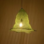 GLOBOSTAR® KENTUCKY 01891 Vintage Κρεμαστό Φωτιστικό Οροφής με Ντουί 1 x E27 AC 220-240V IP20 - Τιρκουάζ - Μ50 x Π50 x Υ48cm - Image 3