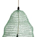 GLOBOSTAR® KENTUCKY 01891 Vintage Κρεμαστό Φωτιστικό Οροφής με Ντουί 1 x E27 AC 220-240V IP20 - Τιρκουάζ - Μ50 x Π50 x Υ48cm - Image 8