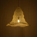 GLOBOSTAR® KENTUCKY 01892 Vintage Κρεμαστό Φωτιστικό Οροφής με Ντουί 1 x E27 AC 220-240V IP20 - Λευκό - Μ60 x Π60 x Υ52cm - Image 3