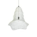 GLOBOSTAR® KENTUCKY 01892 Vintage Κρεμαστό Φωτιστικό Οροφής με Ντουί 1 x E27 AC 220-240V IP20 - Λευκό - Μ60 x Π60 x Υ52cm - Image 7