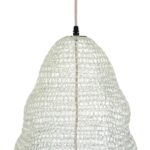 GLOBOSTAR® KENTUCKY 01892 Vintage Κρεμαστό Φωτιστικό Οροφής με Ντουί 1 x E27 AC 220-240V IP20 - Λευκό - Μ60 x Π60 x Υ52cm - Image 8