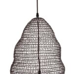 GLOBOSTAR® KENTUCKY 01893 Vintage Κρεμαστό Φωτιστικό Οροφής με Ντουί 1 x E27 AC 220-240V IP20 - Καφέ - Μ60 x Π60 x Υ52cm - Image 8