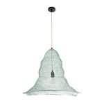 GLOBOSTAR® KENTUCKY 01894 Vintage Κρεμαστό Φωτιστικό Οροφής με Ντουί 1 x E27 AC 220-240V IP20 - Τιρκουάζ - Μ60 x Π60 x Υ52cm - Image 4