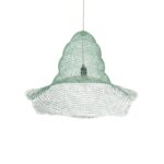 GLOBOSTAR® KENTUCKY 01894 Vintage Κρεμαστό Φωτιστικό Οροφής με Ντουί 1 x E27 AC 220-240V IP20 - Τιρκουάζ - Μ60 x Π60 x Υ52cm - Image 6