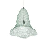 GLOBOSTAR® KENTUCKY 01894 Vintage Κρεμαστό Φωτιστικό Οροφής με Ντουί 1 x E27 AC 220-240V IP20 - Τιρκουάζ - Μ60 x Π60 x Υ52cm - Image 7