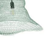 GLOBOSTAR® KENTUCKY 01894 Vintage Κρεμαστό Φωτιστικό Οροφής με Ντουί 1 x E27 AC 220-240V IP20 - Τιρκουάζ - Μ60 x Π60 x Υ52cm - Image 9