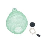 GLOBOSTAR® KENTUCKY 01900 Vintage Κρεμαστό Φωτιστικό Οροφής με Ντουί 1 x E27 AC 220-240V IP20 - Τιρκουάζ - Μ40 x Π40 x Y60cm - Image 10