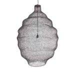 GLOBOSTAR® KENTUCKY 01902 Vintage Κρεμαστό Φωτιστικό Οροφής με Ντουί 1 x E27 AC 220-240V IP20 - Καφέ - Μ80 x Π80 x Y110cm - Image 4