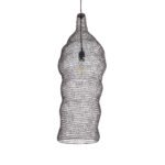 GLOBOSTAR® KENTUCKY 01905 Vintage Κρεμαστό Φωτιστικό Οροφής με Ντουί 1 x E27 AC 220-240V IP20 - Καφέ - Μ30 x Π30 x Y80cm - Image 2