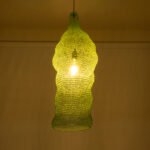 GLOBOSTAR® KENTUCKY 01906 Vintage Κρεμαστό Φωτιστικό Οροφής με Ντουί 1 x E27 AC 220-240V IP20 - Τιρκουάζ - Μ30 x Π30 x Y80cm - Image 3