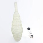 GLOBOSTAR® KENTUCKY 01907 Vintage Κρεμαστό Φωτιστικό Οροφής με Ντουί 1 x E27 AC 220-240V IP20 - Λευκό - Μ30 x Π30 x Y105cm - Image 10