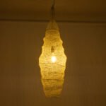 GLOBOSTAR® KENTUCKY 01907 Vintage Κρεμαστό Φωτιστικό Οροφής με Ντουί 1 x E27 AC 220-240V IP20 - Λευκό - Μ30 x Π30 x Y105cm - Image 3