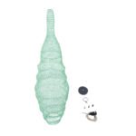 GLOBOSTAR® KENTUCKY 01909 Vintage Κρεμαστό Φωτιστικό Οροφής με Ντουί 1 x E27 AC 220-240V IP20 - Τιρκουάζ - Μ30 x Π30 x Y105cm - Image 10