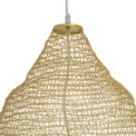 GLOBOSTAR® KENTUCKY 01911 Vintage Κρεμαστό Φωτιστικό Οροφής με Ντουί 1 x E27 AC 220-240V IP20 - Μπεζ - Μ60 x Π60 x Υ80cm - Image 8