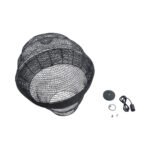 GLOBOSTAR® KENTUCKY 01912 Vintage Κρεμαστό Φωτιστικό Οροφής με Ντουί 1 x E27 AC 220-240V IP20 - Μαύρο - Μ60 x Π60 x Υ70cm - Image 11