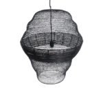 GLOBOSTAR® KENTUCKY 01912 Vintage Κρεμαστό Φωτιστικό Οροφής με Ντουί 1 x E27 AC 220-240V IP20 - Μαύρο - Μ60 x Π60 x Υ70cm - Image 7