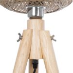 GLOBOSTAR® POPPY 01984 Boho Επιδαπέδιο Φωτιστικό με Ντουί 1 x E27 AC 220-240V IP20 - Μπεζ - Μ58 x Π58 x Υ168cm - Image 8