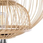 GLOBOSTAR® POPPY 01986 Boho Επιδαπέδιο Φωτιστικό με Ντουί 1 x E27 AC 220-240V IP20 - Μπεζ - Μ58 x Π58 x Υ141cm - Image 7