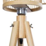 GLOBOSTAR® POPPY 01987 Boho Επιδαπέδιο Φωτιστικό με Ντουί 1 x E27 AC 220-240V IP20 - Μπεζ - Μ58 x Π58 x Υ138cm - Image 8