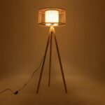 GLOBOSTAR® POPPY 01988 Boho Επιδαπέδιο Φωτιστικό με Ντουί 1 x E27 AC 220-240V IP20 - Μπεζ - Μ58 x Π58 x Υ145cm - Image 3